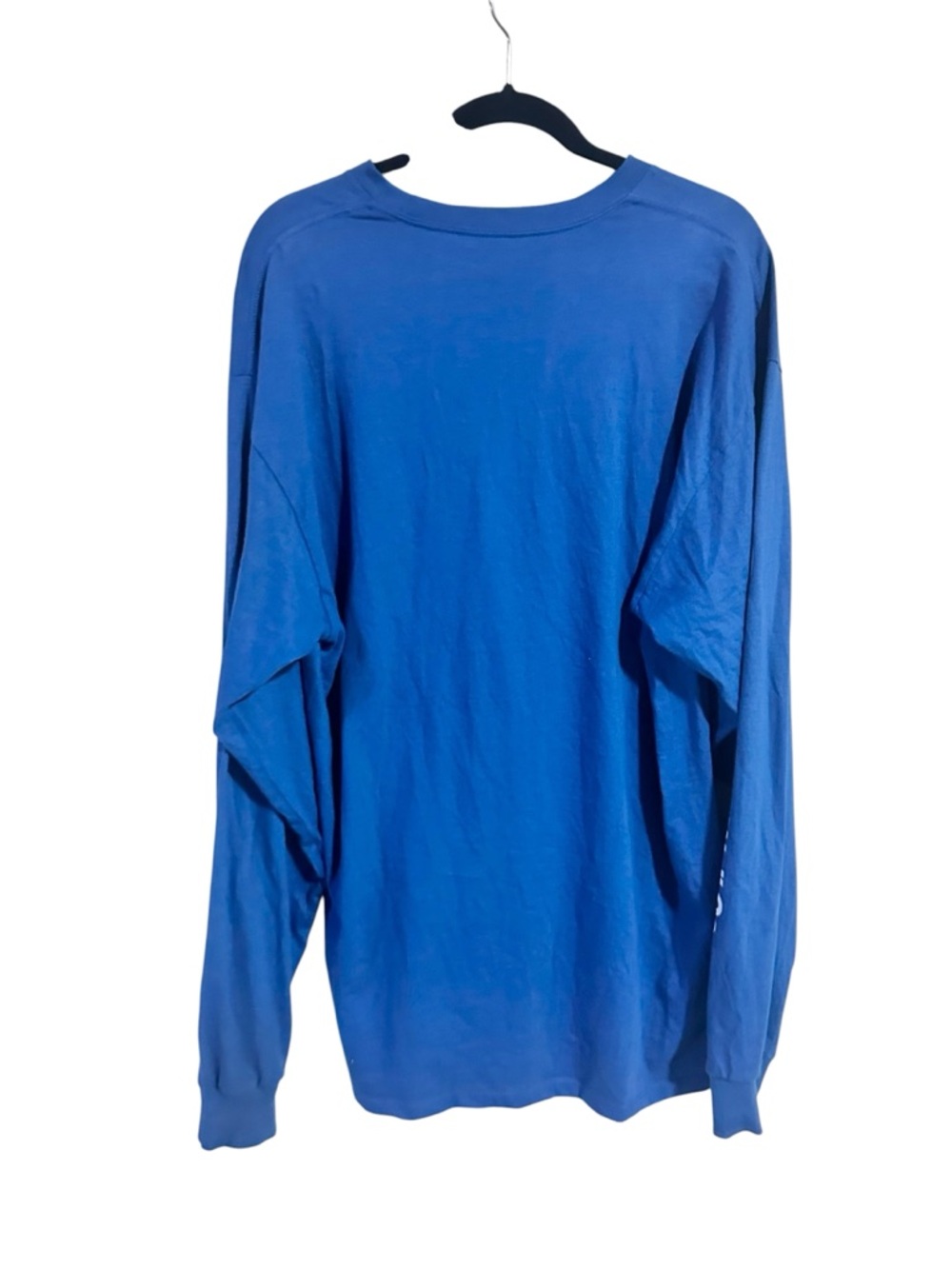 Vans Men's Blue Long Sleeve Crew Neck Logo Tee - XL - Picture 5 of 7
